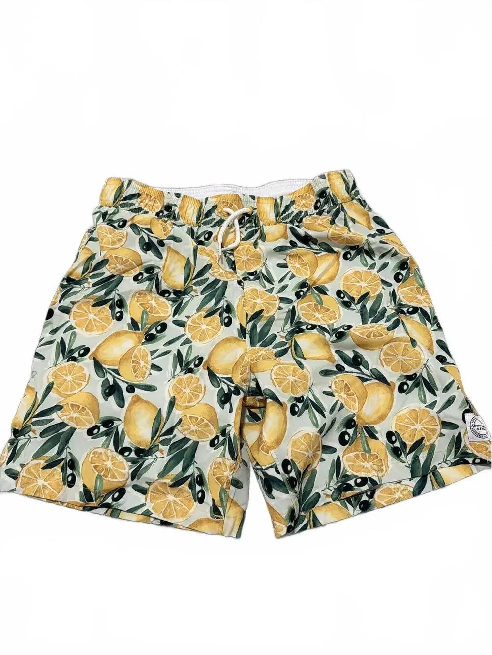 Abercrombie Kids Boys Lemon Print Swim Shorts 17/18